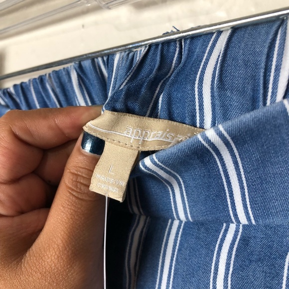 Appraisal Striped Crop Trousers - Picture 9 of 12